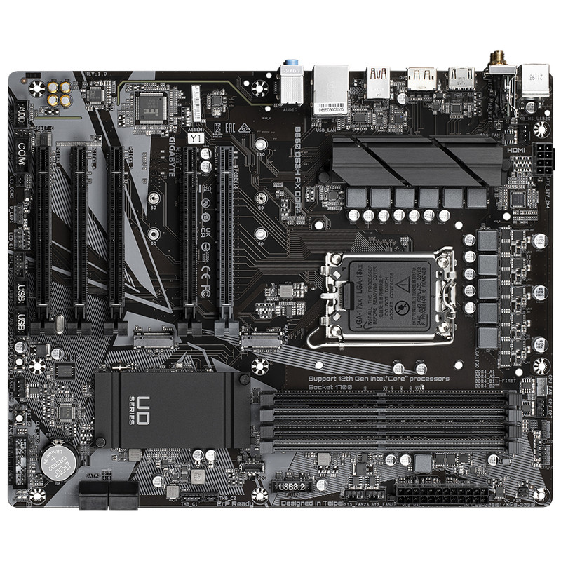 مادربرد گیگابایت مدل B660 DS3H AX DDR4 rev. 1.0 مادربرد گیگابایت مدل B660 DS3H AX DDR4 rev. 1.0