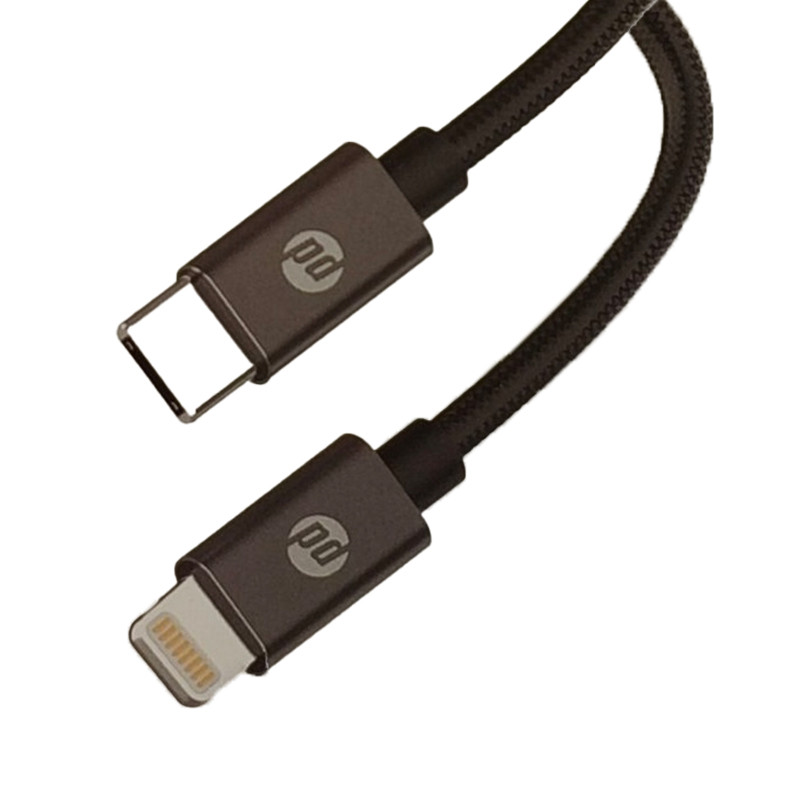 کابل تایپ سی به لایتنینگ پودر مدل PD-25 به طول 1.2 متر کابل تایپ سی به لایتنینگ پودر مدل PD-25 به طول 1.2 متر