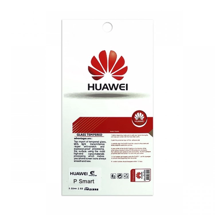 محافظ صفحه شیشه ای تخت (گلس) TESLA گوشی Huawei p smart 