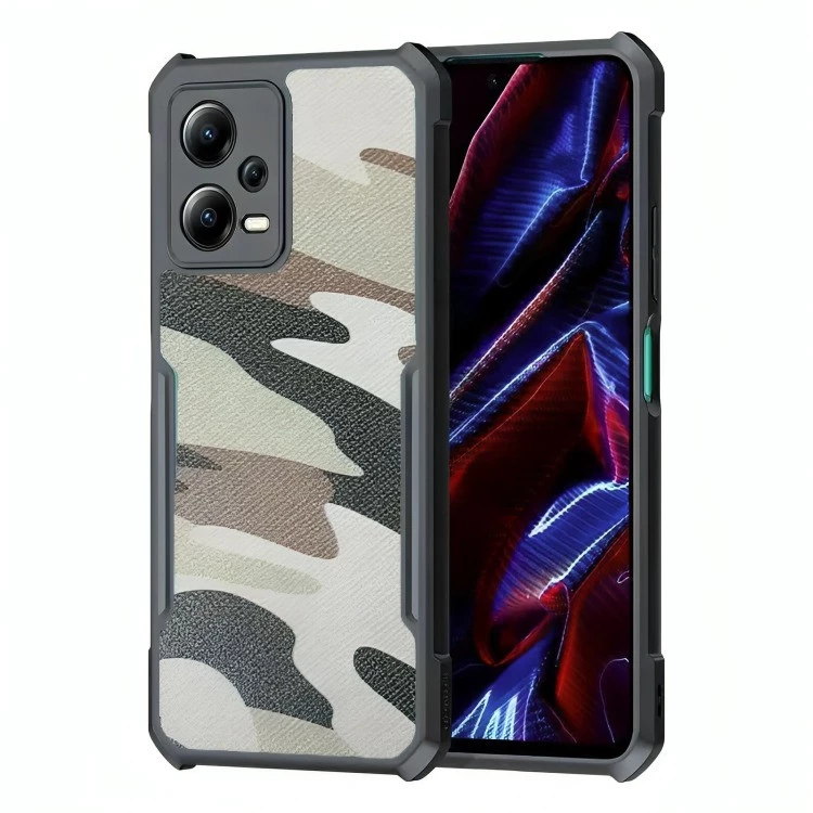کاور گوشی شیائومی Redmi Note 12 5G ژاند مدل Xundd Camouflage-سبز ارتشی
