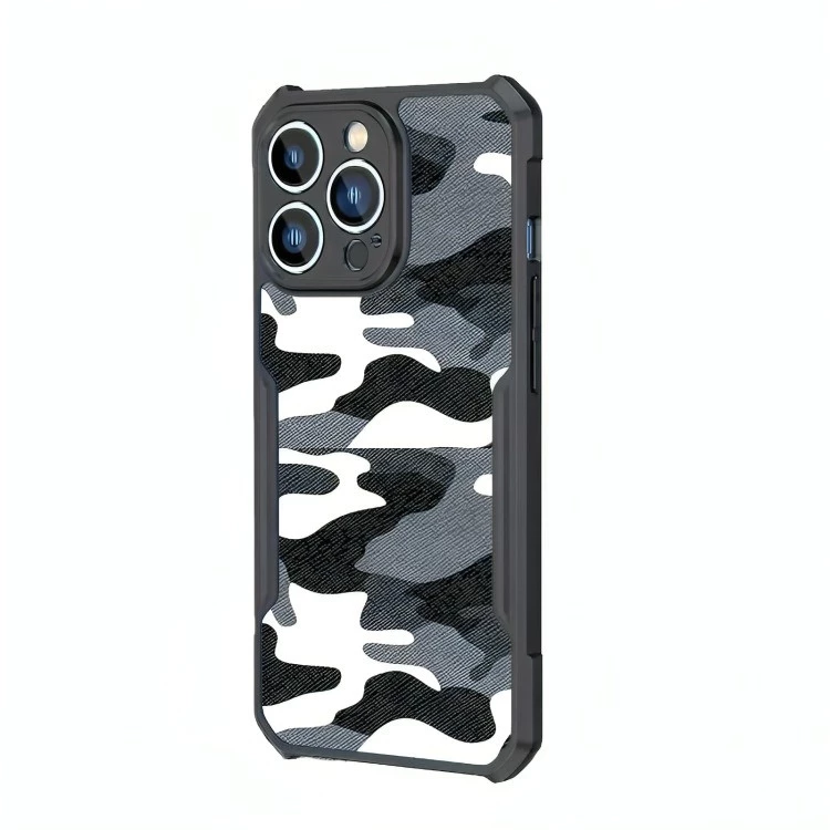 کاور گوشی اپل iPhone 13 Pro Max ژاند مدل Camouflage-سبز ارتشی
