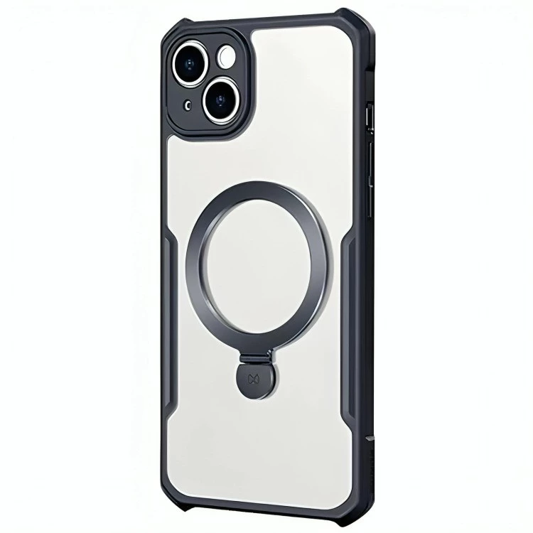 کاور گوشی اپل iPhone 15 ژاند مدل Magnetic Holder-مشکی کاور گوشی اپل iPhone 15 ژاند مدل Magnetic Holder-مشکی