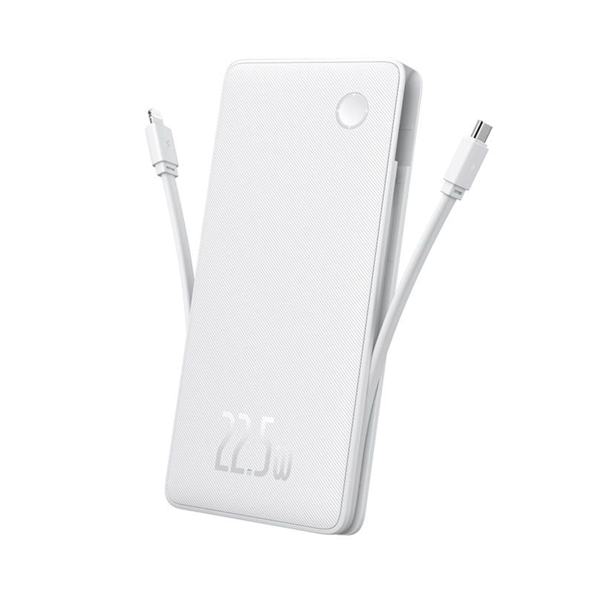 پاوربانک باسئوس مدل Airpow Lite PPAP2-10A ظرفیت 10000 میلی آمپر ساعت-سفید پاوربانک باسئوس مدل Airpow Lite PPAP2-10A ظرفیت 10000 میلی آمپر ساعت-سفید