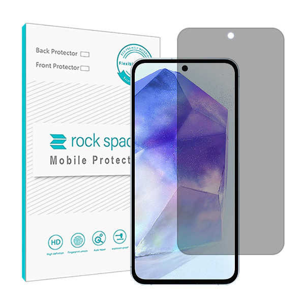 گلس حریم شخصی گوشی سامسونگ Galaxy A55 راک اسپیس مدل HyPRV-بی رنگ گلس حریم شخصی گوشی سامسونگ Galaxy A55 راک اسپیس مدل HyPRV-بی رنگ