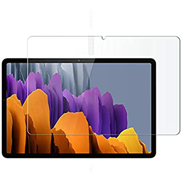 محافظ صفحه نمایش شیشه ای مناسب برای تبلت سامسونگ مدل Galaxy Tab S7 Plus-مشکی محافظ صفحه نمایش شیشه ای مناسب برای تبلت سامسونگ مدل Galaxy Tab S7 Plus-مشکی