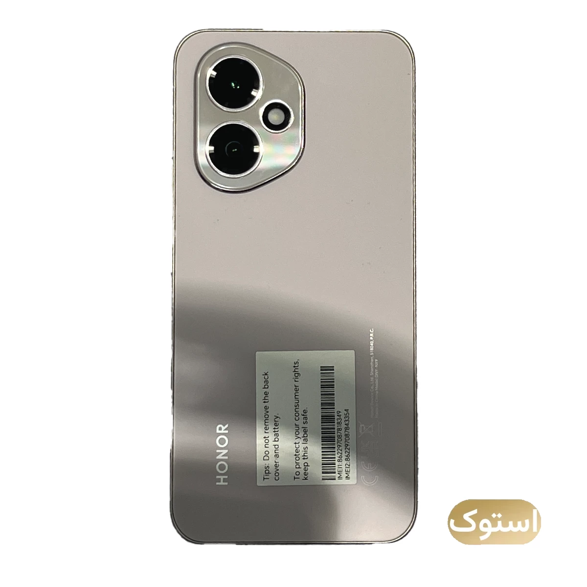 گوشی موبایل استوک آنر مدل 400 12GB 256GB - طلایی