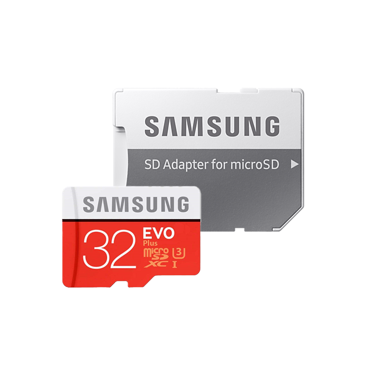 کارت حافظه microSDXC سامسونگ مدل Evo Plus کلاس 10 استاندارد UHS-I U3 سرعت 100MBps ظرفیت 32 گیگابایت به همراه آداپتور کارت حافظه microSDXC سامسونگ مدل Evo Plus کلاس 10 استاندارد UHS-I U3 سرعت 100MBps ظرفیت 32 گیگابایت به همراه آداپتور