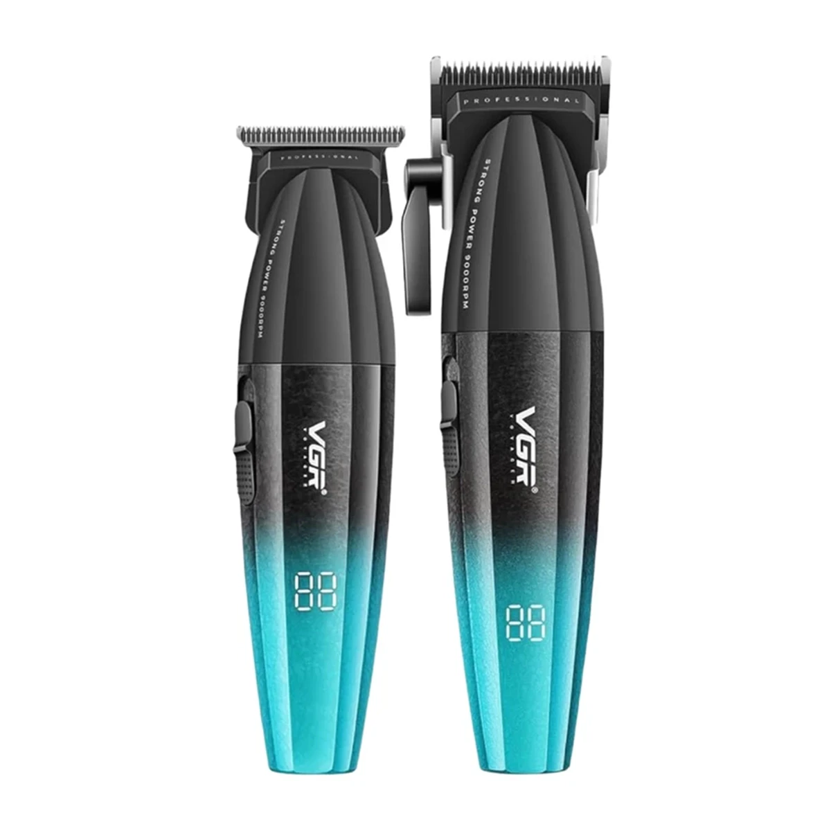 ماشین اصلاح موی سر و صورت شارژی وی جی ار مدل v-640s2 بسته 2 عددی