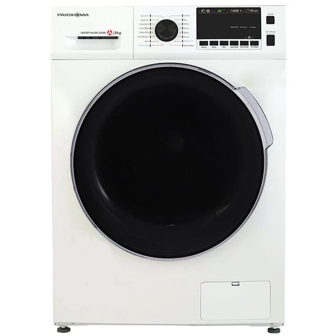 ماشین لباسشویی پاکشوما 8 کیلویی مدل BWF-40811WT ماشین لباسشویی پاکشوما 8 کیلویی مدل BWF-40811WT