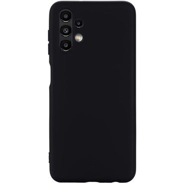 کاور سیلیکونی محافظ لنز دار مناسب برای گوشی موبایل سامسونگ مدل Galaxy A13 4G-بنفش