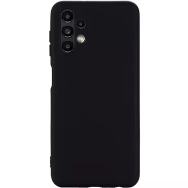 کاور سیلیکونی محافظ لنزدار مناسب برای گوشی موبایل سامسونگ مدل Galaxy A13 4G-زرد