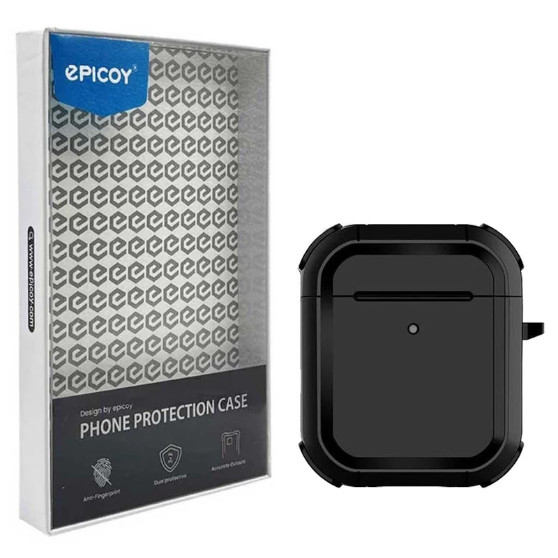 کاور کیس اپل ایرپاد 1-2 اپیکوی مدل Simple به همراه آویز-صورتی