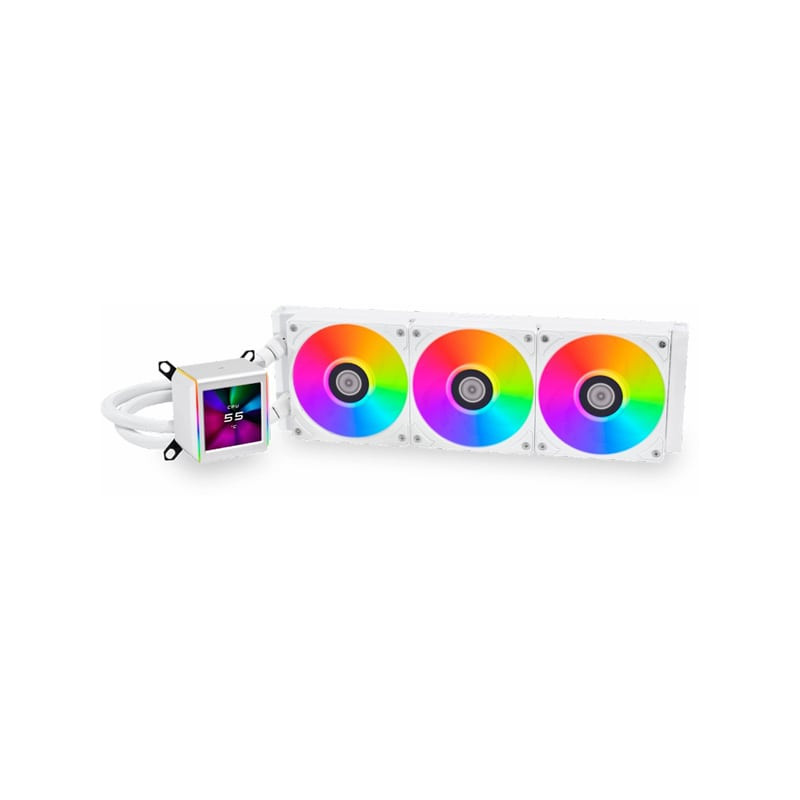 خنک کننده پردازنده لیان لی مدل GA II LCD 360 White خنک کننده پردازنده لیان لی مدل GA II LCD 360 White