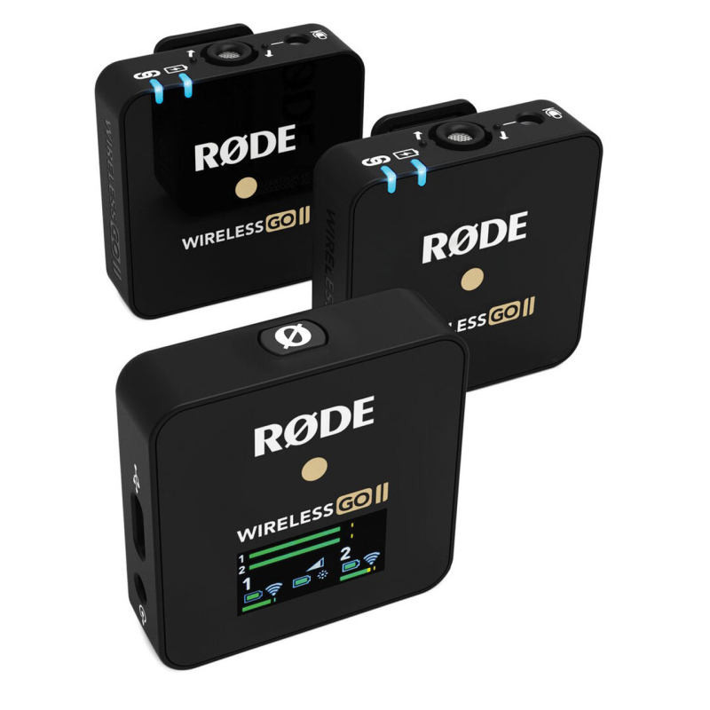 ست میکروفن بی سیم مدل پک Rode Wireless GO II ست میکروفن بی سیم مدل پک Rode Wireless GO II