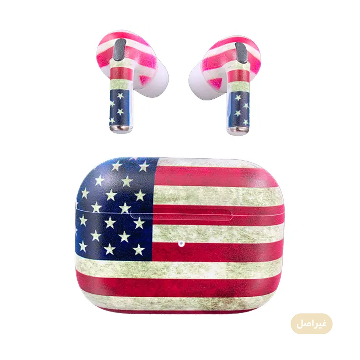 هندزفری بلوتوثی مدل (AirPod Pro 2 Art Series (Brown Camouflage - طرح اپل هندزفری بلوتوثی مدل (AirPod Pro 2 Art Series (Brown Camouflage - طرح اپل
