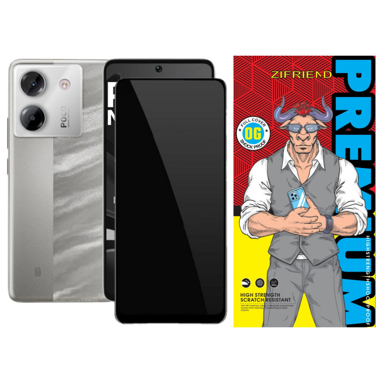 محافظ صفحه نمایش شیشه ای گوشی موبایل زیفرند مدل Privacy مناسب شیائومی Poco M7 Pro 5G محافظ صفحه نمایش شیشه ای گوشی موبایل زیفرند مدل Privacy مناسب شیائومی Poco M7 Pro 5G