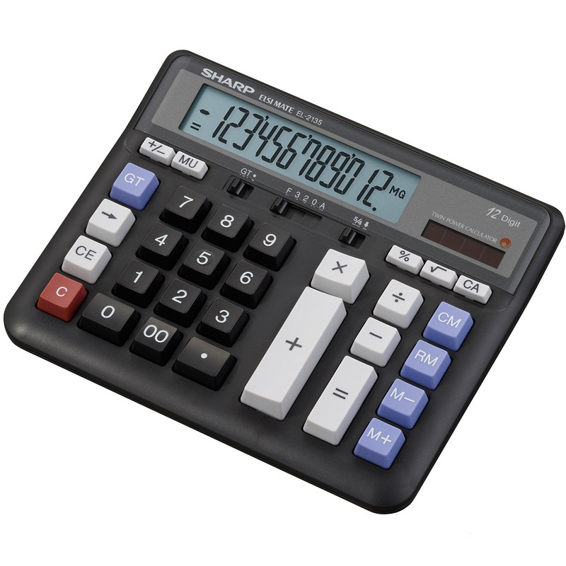 ماشین حساب شارپ مدل EL-2135 ماشین حساب شارپ مدل EL-2135