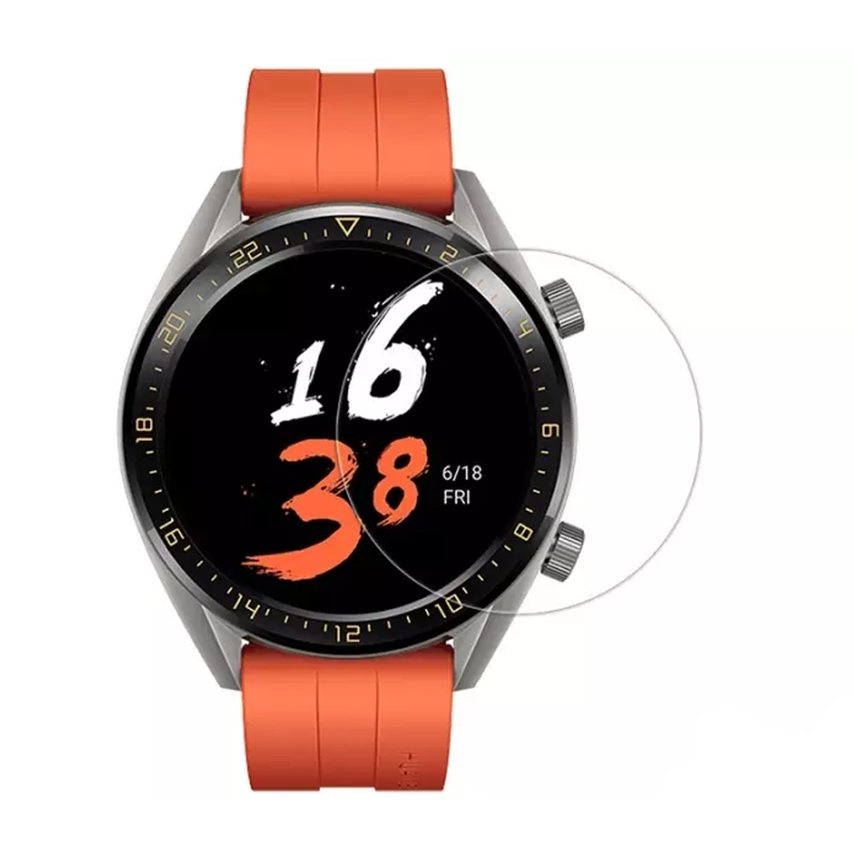 گلس ساعت هوشمند هواوی Huawei Watch GT-بی رنگ مات گلس ساعت هوشمند هواوی Huawei Watch GT-بی رنگ مات