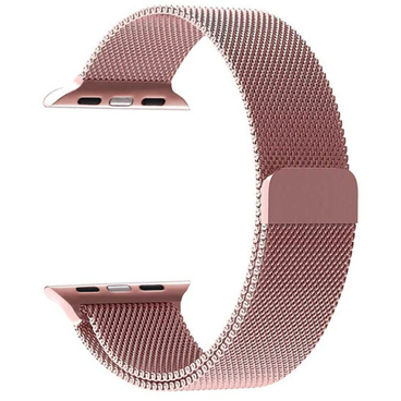 بند مدل میلانس مناسب برای اپل واچ 38/40/41 میلی متری-رز گلد