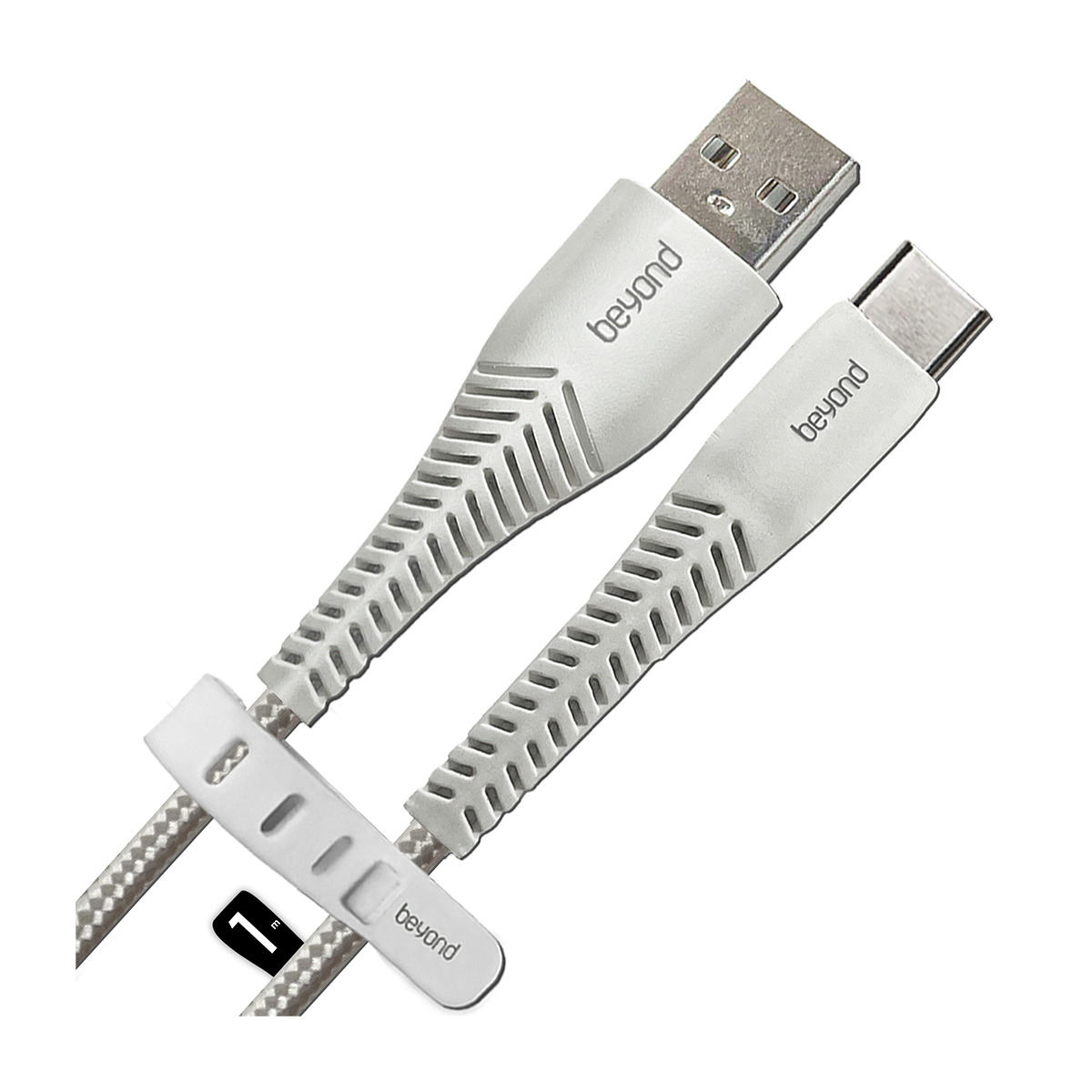 کابل تایپ سی بیاند مدل BUC-301 KF طول 1 متر-زرد کابل تایپ سی بیاند مدل BUC-301 KF طول 1 متر-زرد