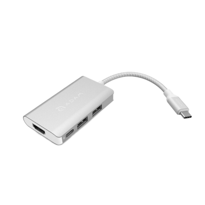 هاب USB-C آدام المنتس 4 پورت مدل Casa A01m