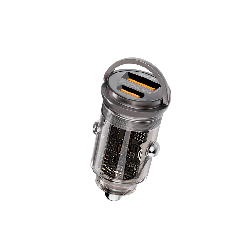 شارژر فندکی 65 وات پرومیت مدل TRANSDRIVE-65W شارژر فندکی 65 وات پرومیت مدل TRANSDRIVE-65W