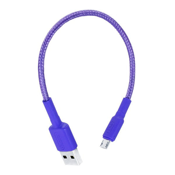 کابل میکرو یو اس بی شی کاریزما مدل پیام طول 0.3 متر کابل میکرو یو اس بی شی کاریزما مدل پیام طول 0.3 متر