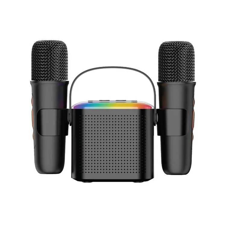 ست میکروفن بی سیم گرین لاین مدل 2in1 Karaoke Speaker ست میکروفن بی سیم گرین لاین مدل 2in1 Karaoke Speaker