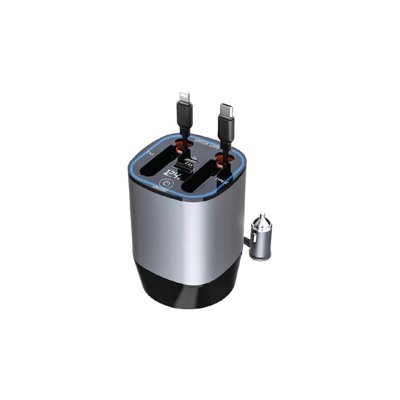 شارژر فندکی گرین لاین 38 وات مدل Multifunctional شارژر فندکی گرین لاین 38 وات مدل Multifunctional