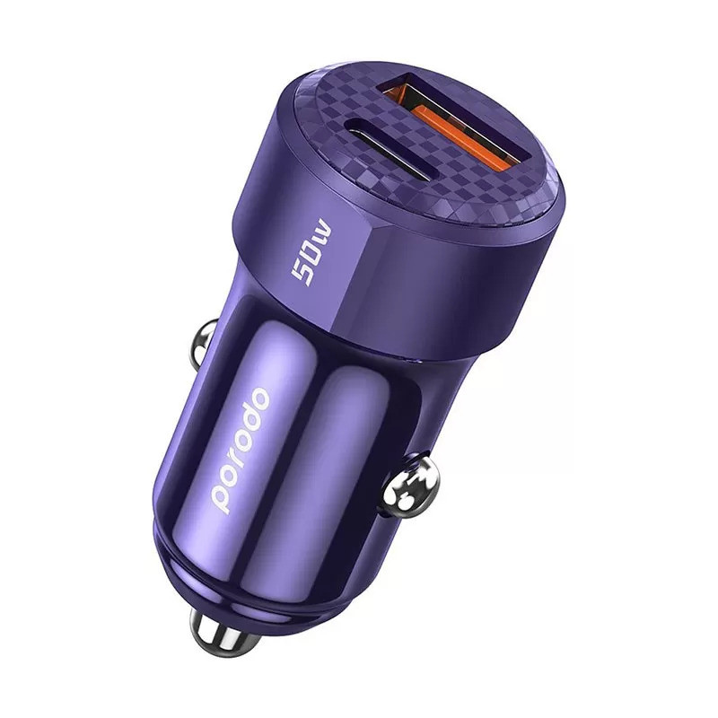 شارژر فندکی 50 وات پرودو مدل PD-CC50W-BU شارژر فندکی 50 وات پرودو مدل PD-CC50W-BU