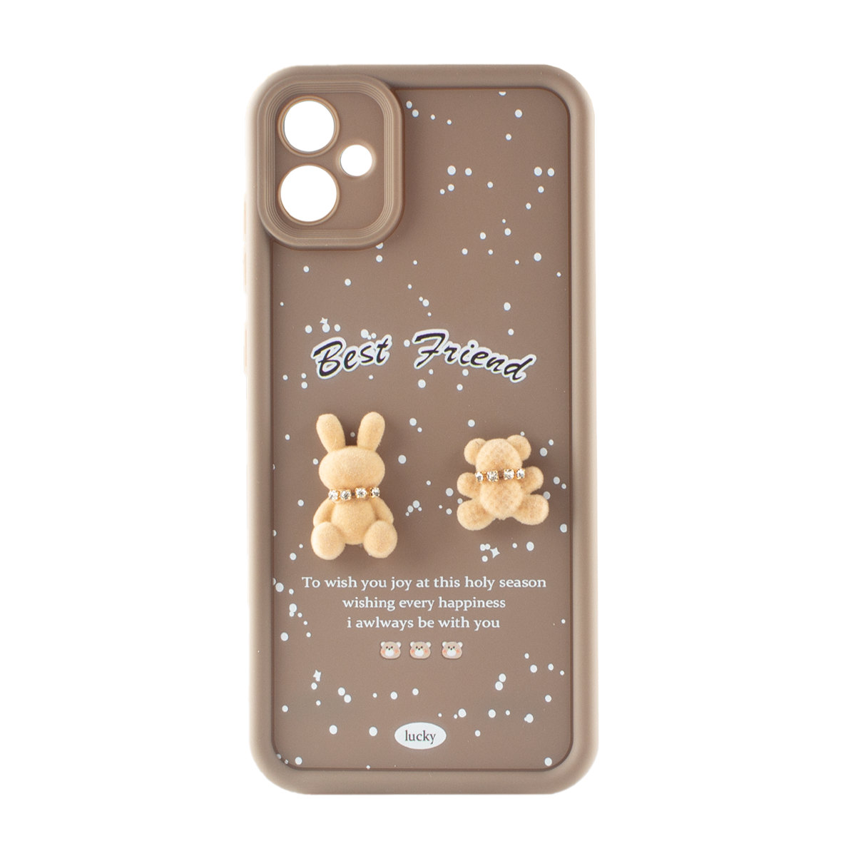 کاور گوشی سامسونگ Galaxy A05 زیفرند مدل Best Friend-قهوه ای کاور گوشی سامسونگ Galaxy A05 زیفرند مدل Best Friend-قهوه ای