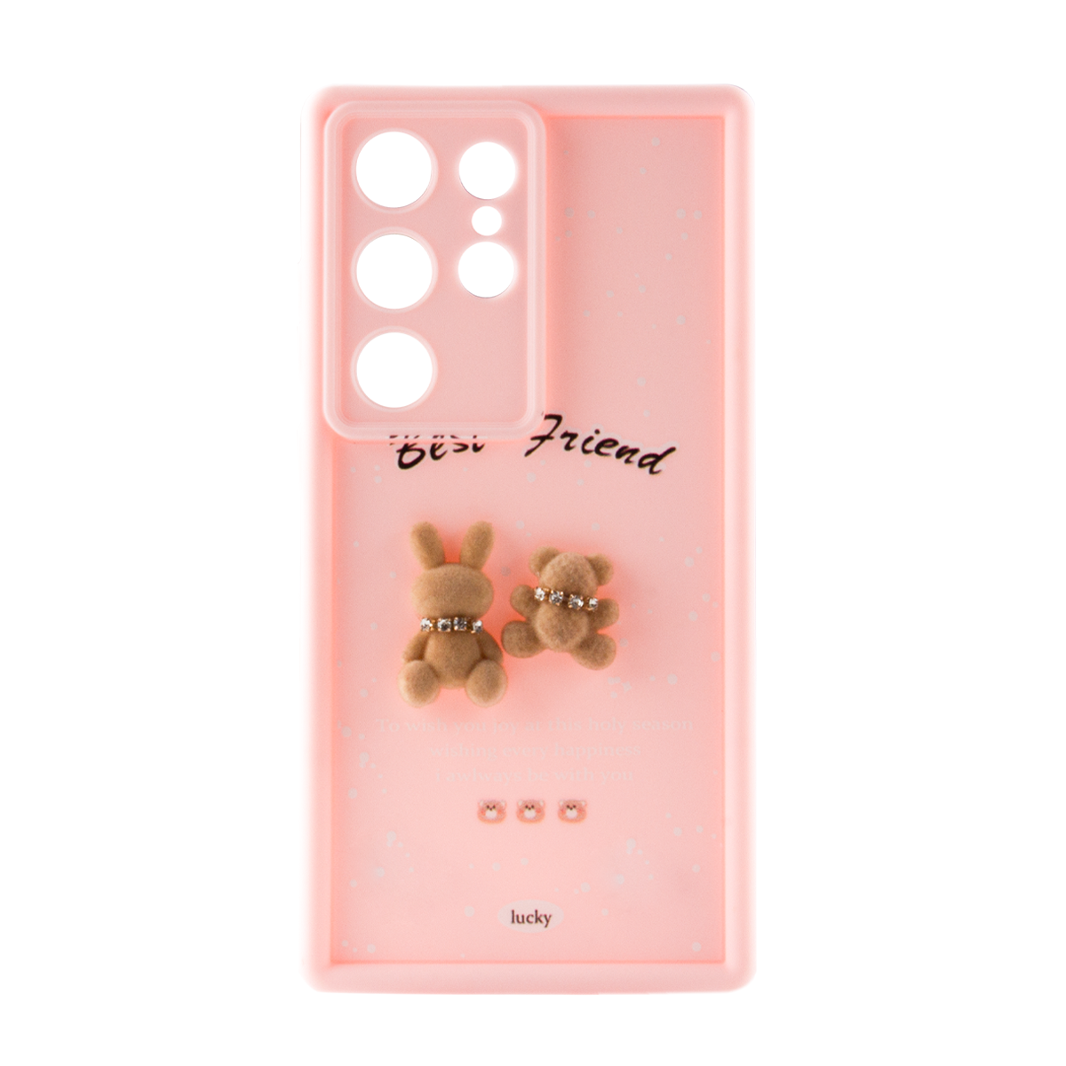 کاور گوشی سامسونگ Galaxy S24 Ultra زیفرند مدل Best Friend-صورتی کاور گوشی سامسونگ Galaxy S24 Ultra زیفرند مدل Best Friend-صورتی