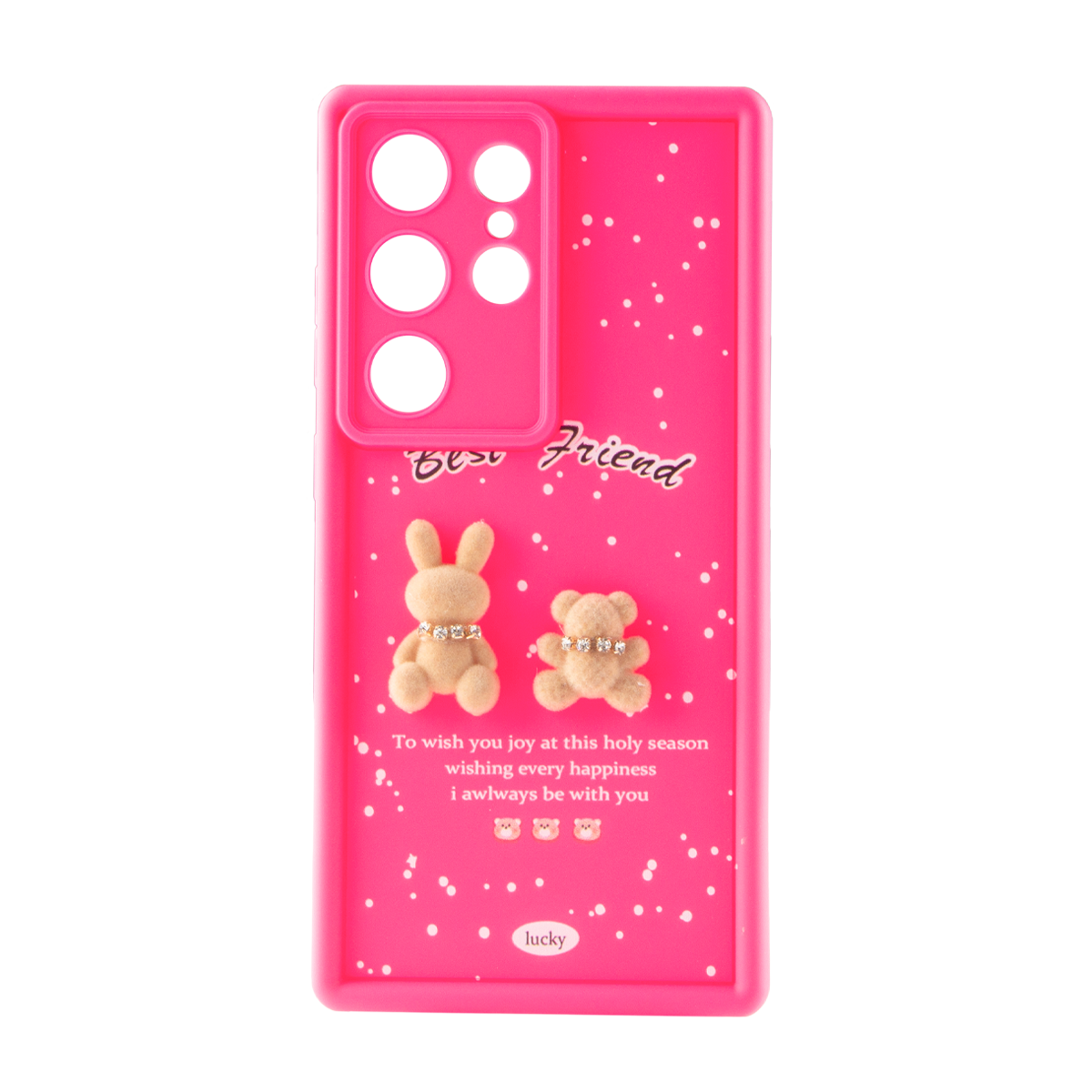 کاور گوشی سامسونگ Galaxy S24 Ultra زیفرند مدل Best Friend-سرخابی کاور گوشی سامسونگ Galaxy S24 Ultra زیفرند مدل Best Friend-سرخابی