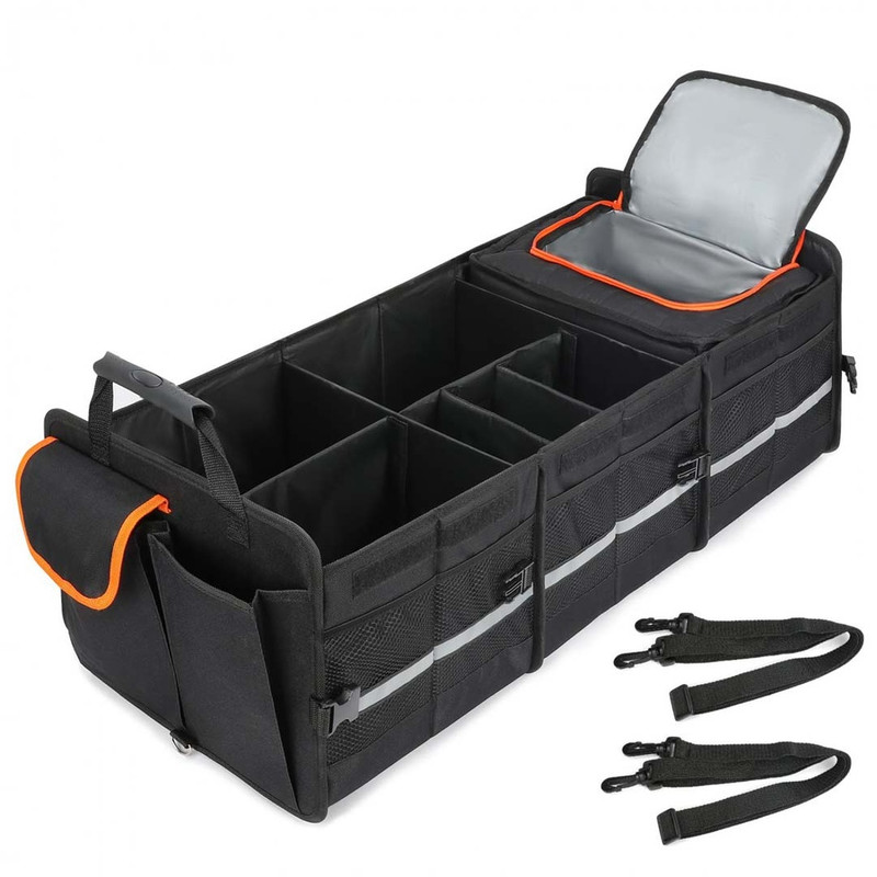جعبه نظم دهنده خودرو گرین لاین مدل Car Trunk Organizer جعبه نظم دهنده خودرو گرین لاین مدل Car Trunk Organizer
