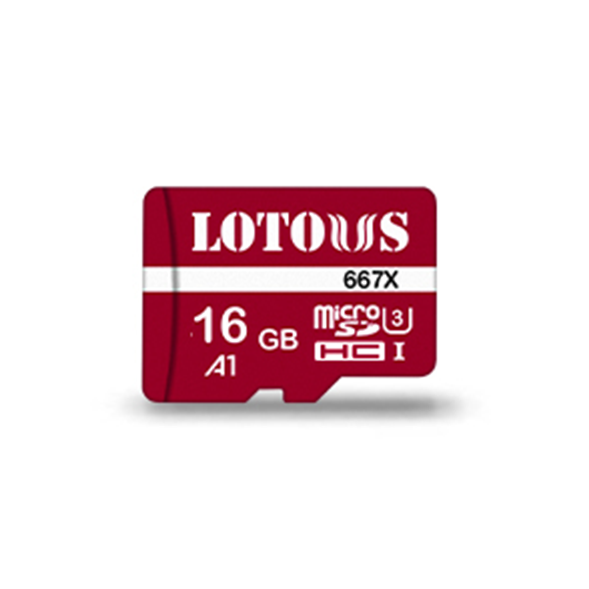 کارت حافظه microSDHC لوتوس استاندارد U3 A1 مدل 667X ظرفیت 16 گیگابایت کارت حافظه microSDHC لوتوس استاندارد U3 A1 مدل 667X ظرفیت 16 گیگابایت