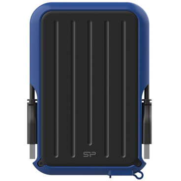  هارد اکسترنال سیلیکون پاور مدل Armor A66 ظرفیت 1 ترابایت-آبی