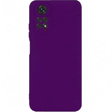  کاور سیلیکونی محافظ لنزدار مناسب برای گوشی موبایل شیائومی مدل Redmi Note 11S/Note 11 4G-گلبهی