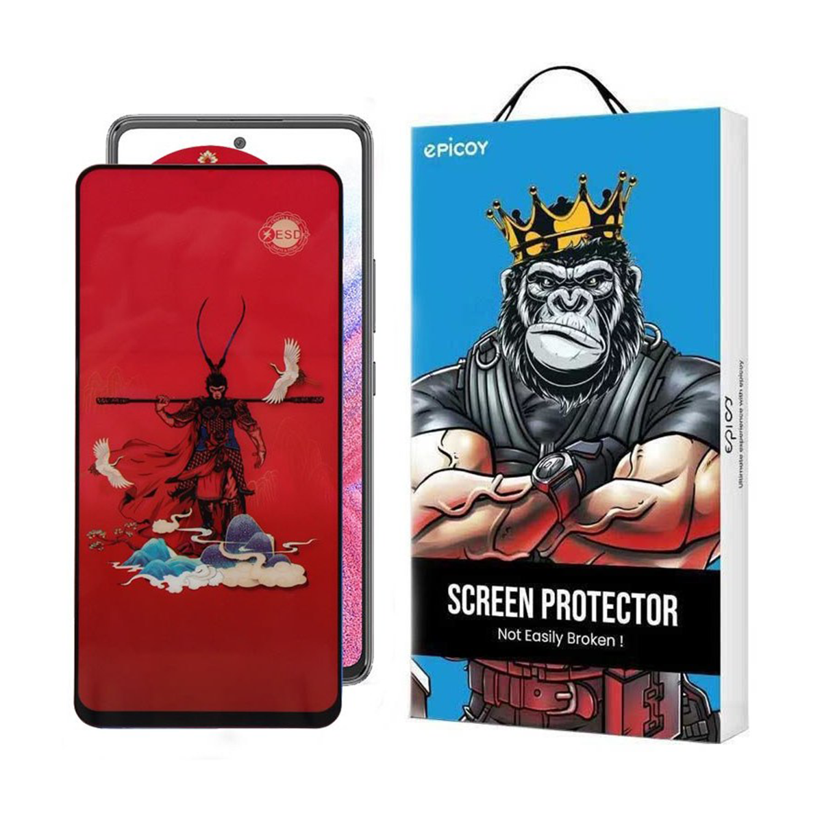 محافظ صفحه نمایش اپیکوی مدل Monkey King مناسب برای گوشی موبایل اپل iPhone 13/ 13 Pro/ 14