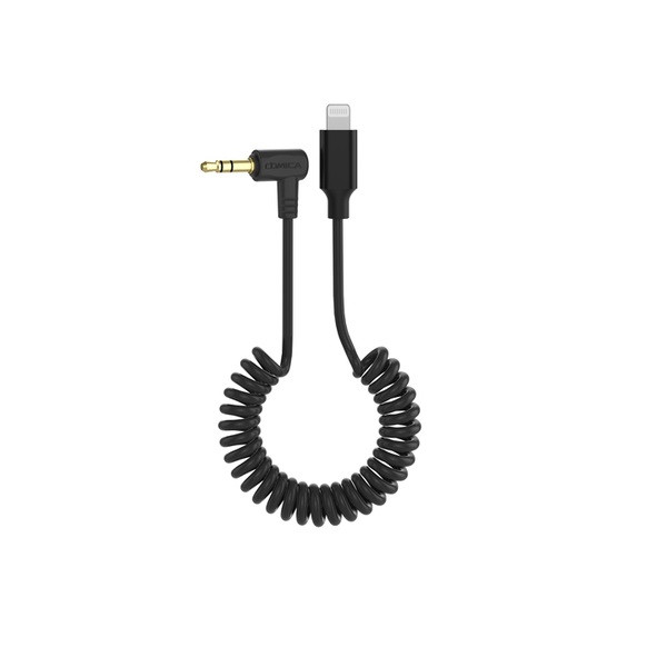 کابل تبدیل جک 3.5 میلیمتری به لایتنینگ کامیکا مدل CVM-D-MI طول 0.6 متر کابل تبدیل جک 3.5 میلیمتری به لایتنینگ کامیکا مدل CVM-D-MI طول 0.6 متر