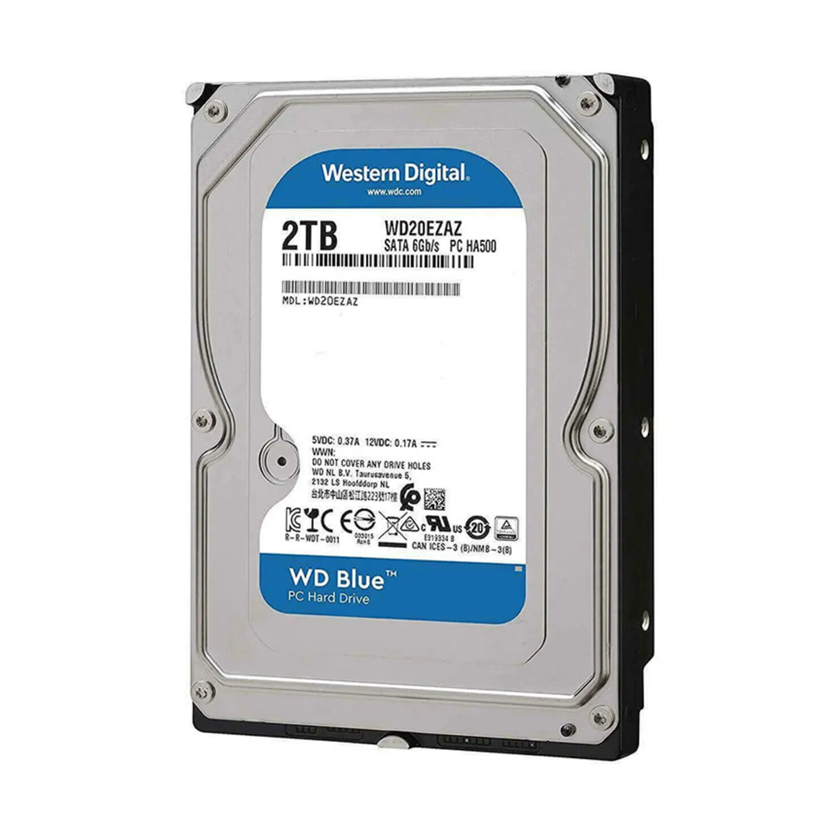  هارددیسک اینترنال وسترن دیجیتال مدل Blue WD20EZAZ ظرفیت 2 ترابایت