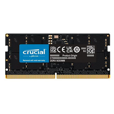 رم لپ تاپ DDR5 تک کاناله 4800 مگاهرتز CL40 کروشیال ظرفیت 16 گیگابایت رم لپ تاپ DDR5 تک کاناله 4800 مگاهرتز CL40 کروشیال ظرفیت 16 گیگابایت