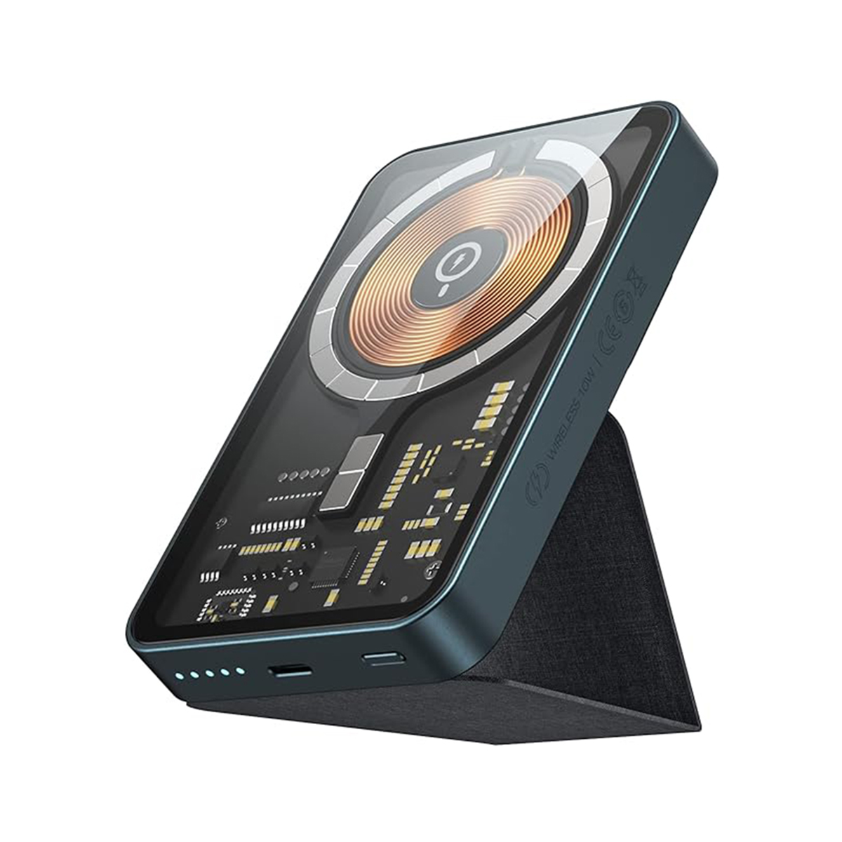 پاوربانک بیسیم مگنتیک 5000 میلی آمپر مومکس مدل Q.Mag Power 8 IP108 پاوربانک بیسیم مگنتیک 5000 میلی آمپر مومکس مدل Q.Mag Power 8 IP108