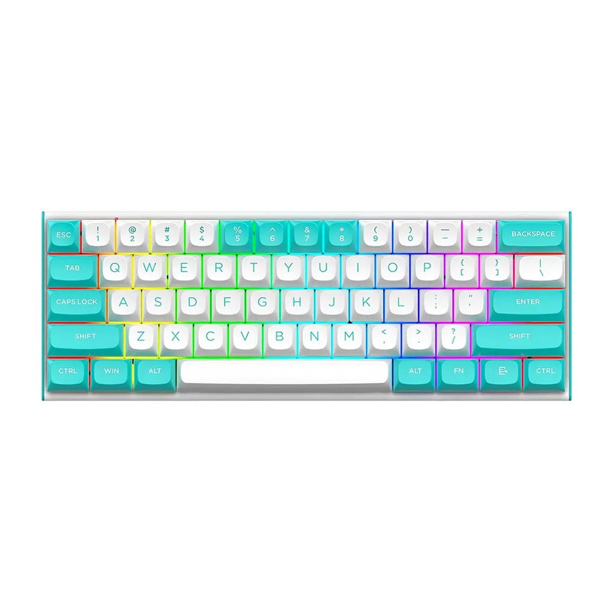 کیبورد گیمینگ ردراگون مدل Fidd K683 WB RGB سوئیچ صورتی-آبی سفید کیبورد گیمینگ ردراگون مدل Fidd K683 WB RGB سوئیچ صورتی-آبی سفید