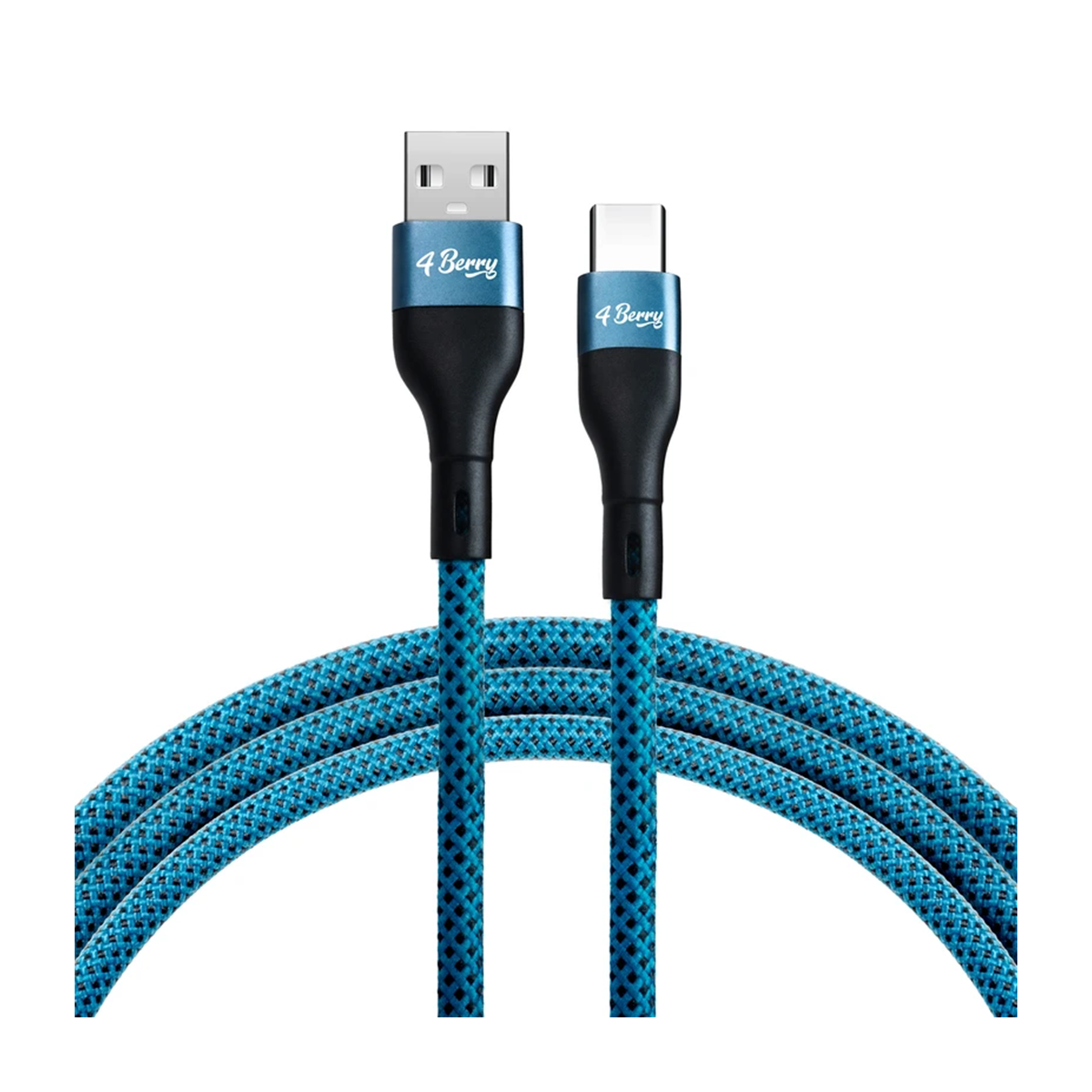 کابل تایپ سی مدل 4berry BMUC01 طول 1 متر-مشکی کابل تایپ سی مدل 4berry BMUC01 طول 1 متر-مشکی