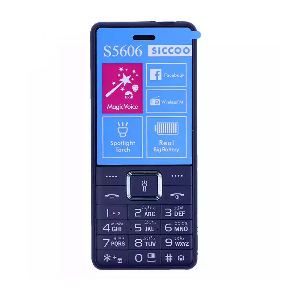 گوشی موبایل سیکو مدل S5606 دو سیم کارت-آبی گوشی موبایل سیکو مدل S5606 دو سیم کارت-آبی