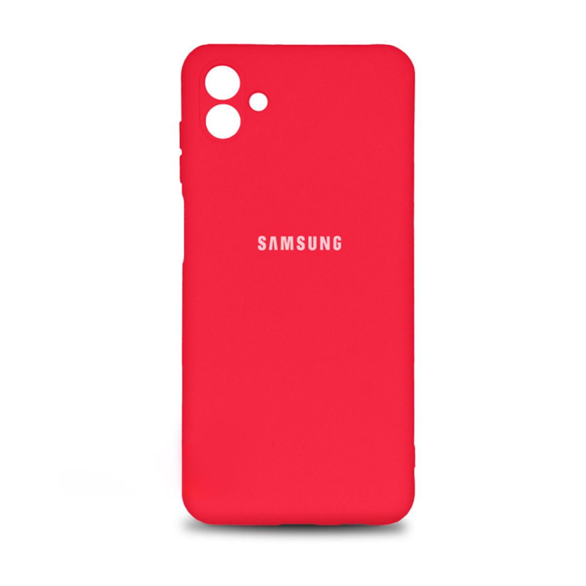 کاور گوشی سامسونگ Galaxy A06 (2018) مدل سیلسکونی-قرمز