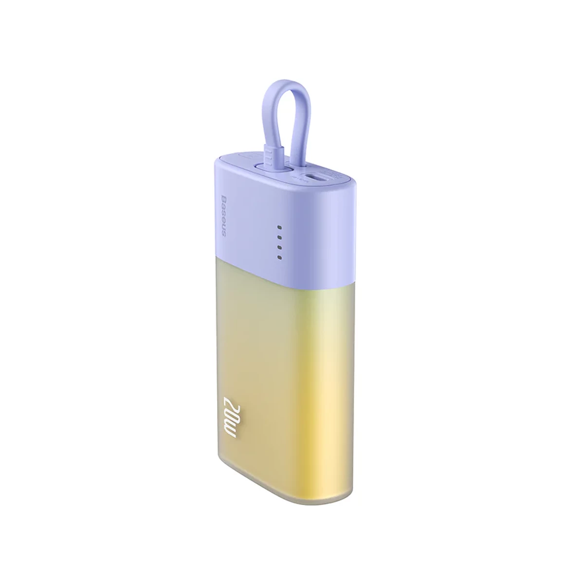 پاوربانک باسئوس مدل Popsicle ظرفیت 5200 میلی آمپر ساعت-صورتی پاوربانک باسئوس مدل Popsicle ظرفیت 5200 میلی آمپر ساعت-صورتی