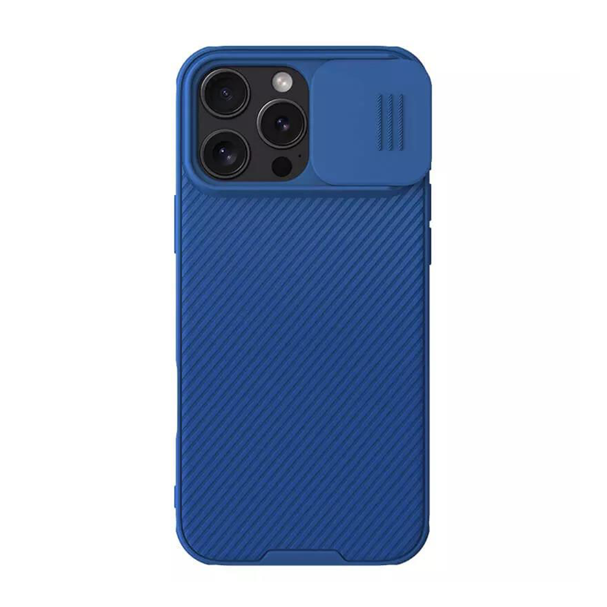 کاور گوشی اپل iPhone 16 Pro نیلکین مدل CamShield Pro-آبی
