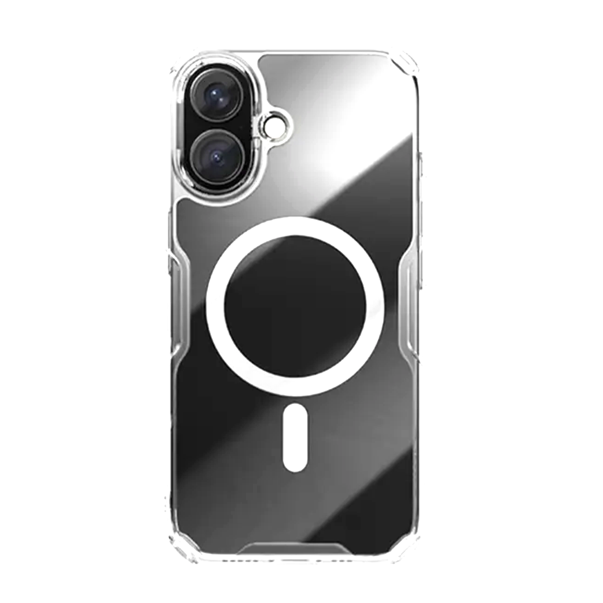 قاب گوشی iPhone 16 نیلکین NATURE TPU Pro Magnetic-سفید قاب گوشی iPhone 16 نیلکین NATURE TPU Pro Magnetic-سفید