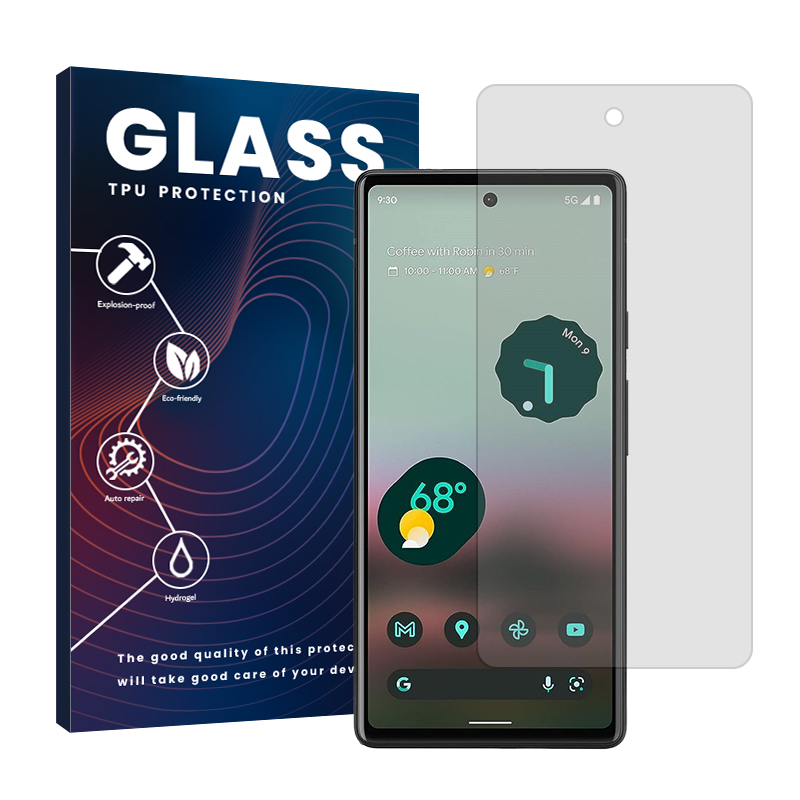 محافظ صفحه نمایش شفاف گلس مدل Resistant مناسب برای گوشی موبایل گوگل Pixel 6a محافظ صفحه نمایش شفاف گلس مدل Resistant مناسب برای گوشی موبایل گوگل Pixel 6a